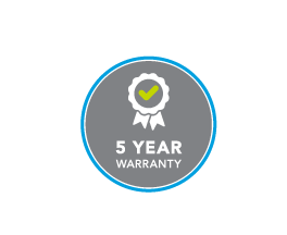 5 Year Warranty Icon 5 Year Warranty Icon